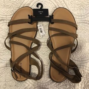 Torrid sandals size 13 - NWT!